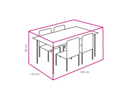 ochranny kryt na jedalensky set 165 x 150 x 95 cm to 6301 5686