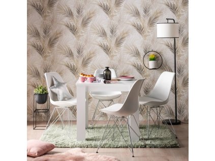 stvorcovy jedalensky stol nizar biely 5852