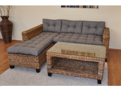 Sedacia súprava Penang šedý melír