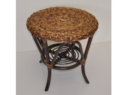 Ratanový stolík Fabion - okrúhly