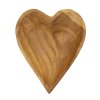 Dekorácia v tvare srdca z recyklovaného teaku
