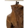Lampa Kepala z recyklovaného teakového dreva