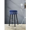 Modrá barová stolička Paris