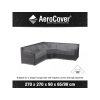 1716 1 7956 lounge set cover corner l shape high back 270x270x90 trapeze anthracite transparent aerocover 8717591774150