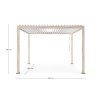 0795790 qu1 pergola ocean 3 6x3 6 rustic bianco 1738555985