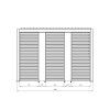 0795790 pt3 pergola ocean 3 6x3 6 rustic bianco 1738555985