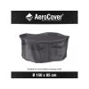 2893 7911 garden set cover round 150cm anthracite transparent aerocover 8717591773993