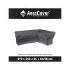1710 1 7991 lounge set cover corner l shape right 270x210 anthracite transparent aerocover 8717591779438
