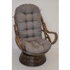 Ratanové hojdacie kreslo Swivel