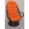 Ratanové hojdacie kreslo Swivel