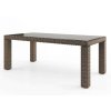 zahradny ratanovy stol rapallo 220 cm piesok 4002