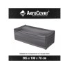 1761 1 7961 lounge bench cover 205x100 anthracite transparent aerocover 8717591778882