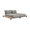 Záhradná posteľ SUNS EVORA DAYBED antracit/soft grey
