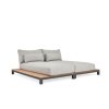 Záhradná posteľ SUNS EVORA DAYBED antracit/light anthracite
