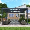 zahradna hlinikova pergola klasik 3 m x 4 m 5454