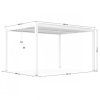 pergola ogrodowa luxe 3 x 4 m biala 5d52e6ff3f174d79bd794b6dbba1263d 2123f84e