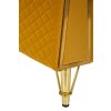 Luxusné žlté kreslo EMY