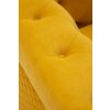 Luxusné žlté kreslo EMY