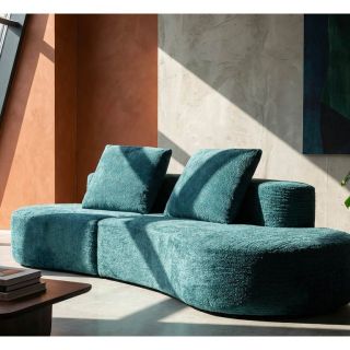 🟢 Moderná zelená pohovka Island pre svieži interiér 🛋️ Moderná rozkladacia pohovka Island prináša do interiéru jemné...