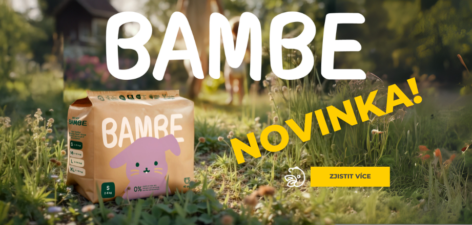 Novinka - Bambe plenky!