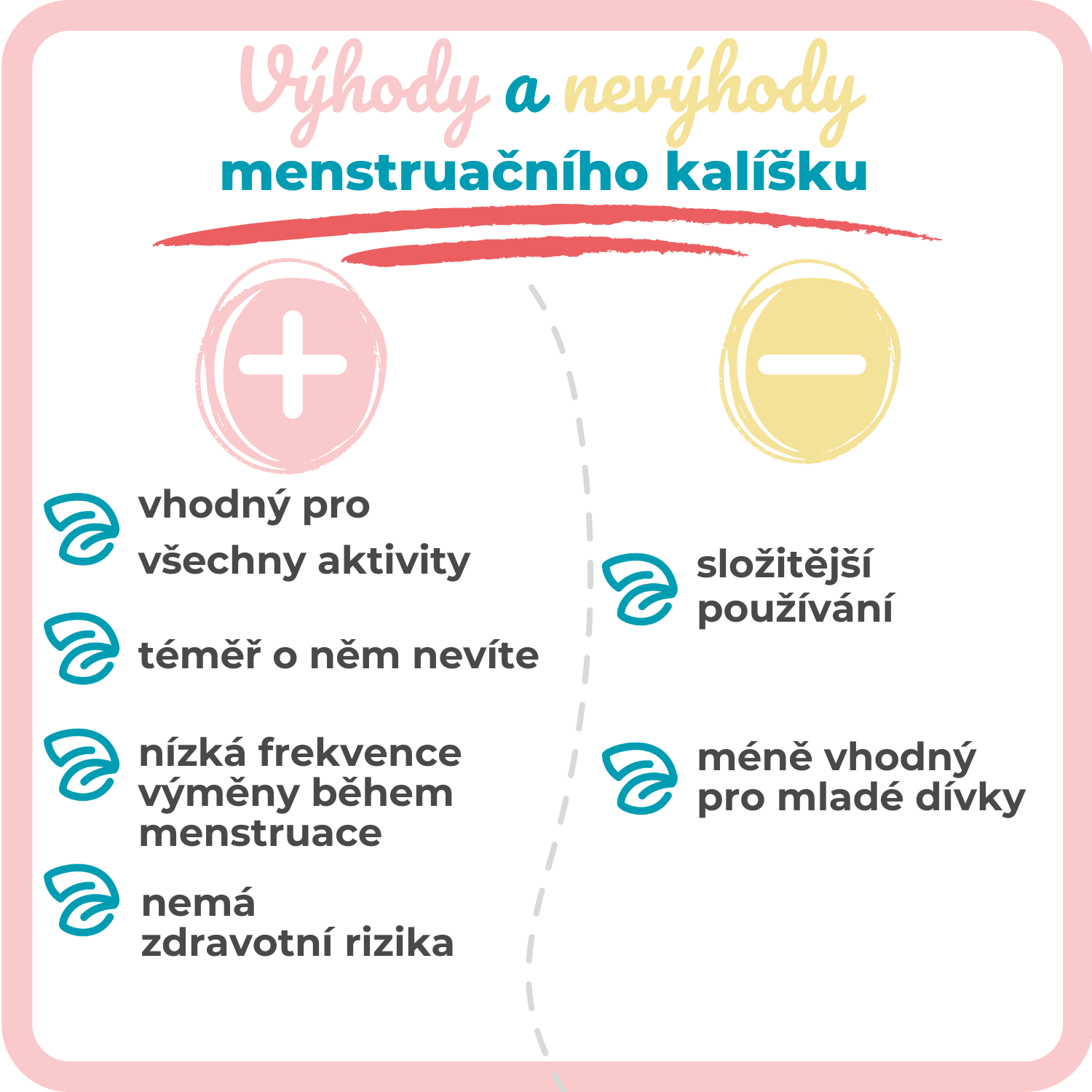 Výhody a nevýhody menstruačního kalíšku - Bamboolik