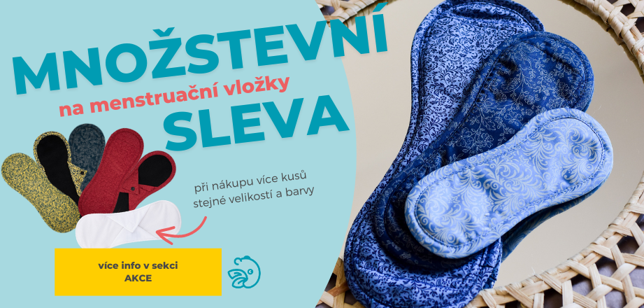 Množstevní sleva na látkové vložky | Bamboolik