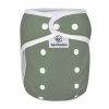 Bavlněná Kalhotková plenka Bamboolik, patentky - Olivová | Bamboolik