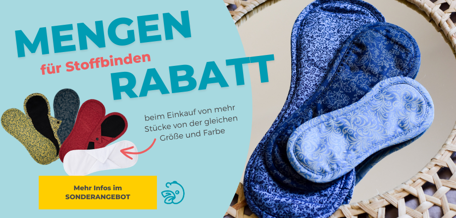 Mengen Rabatt für Stoffbinden