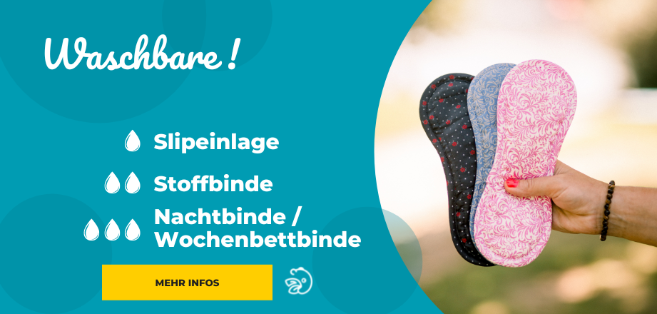 Waschbare Stoffbinden