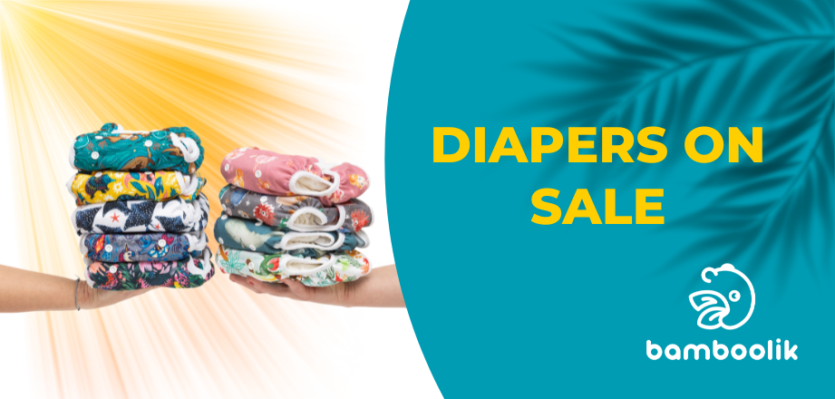 Diapers on Sale & Free Delivery in Summer - Bamboolik