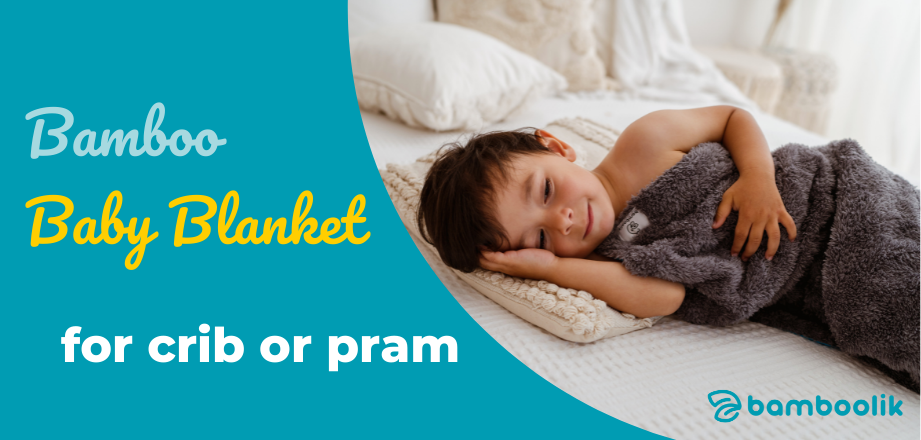 Practical and cosy blanket for babies - Bamboolik