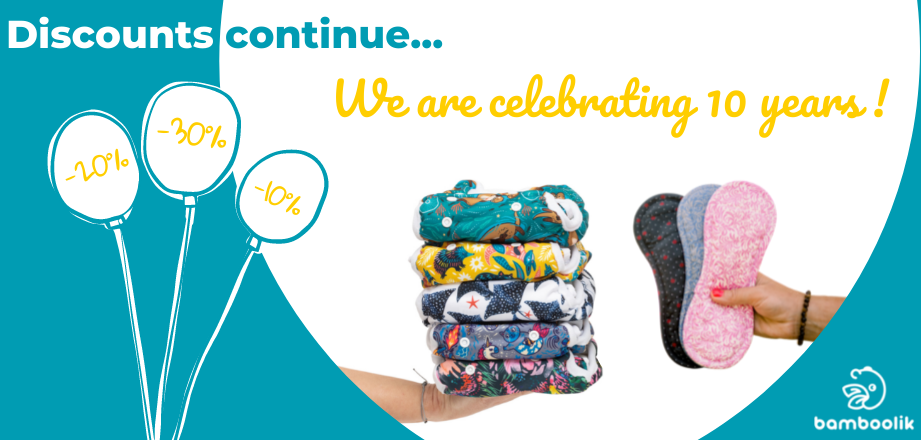 Reusable Nappy Week 2022 with Bamboolik