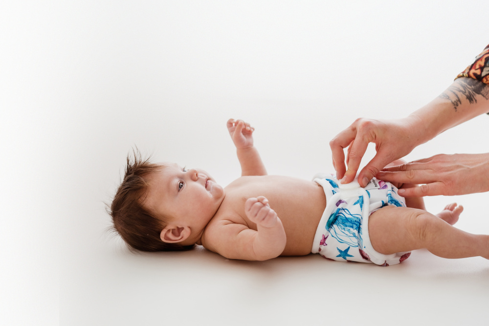 Newborn Fitted Diapers | Bamboolik