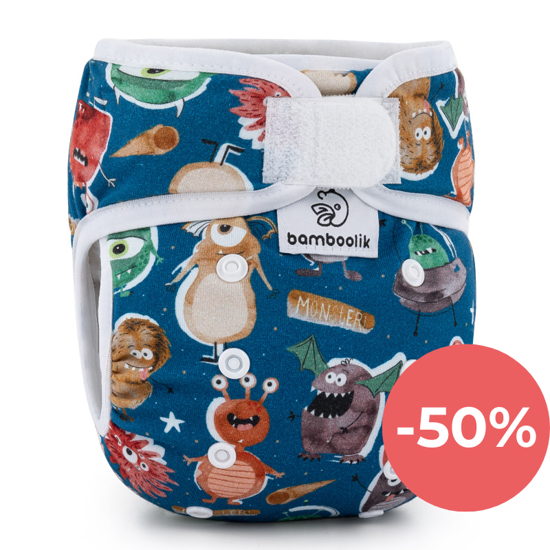STAY DRY | Fitted Diaper with NO Absorbing Insert| Bamboolik