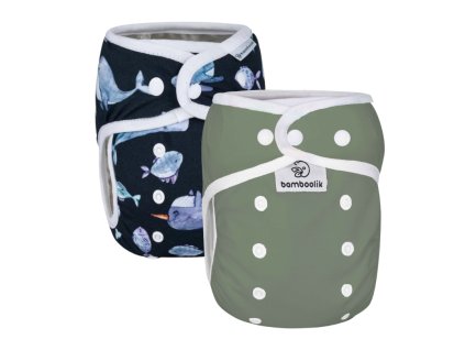 XL Bio-Baumwolle | Höschenwindel | Bamboolik