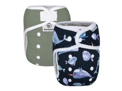 Night Fitted Diaper | Nacht Höschenwindel | Bamboolik