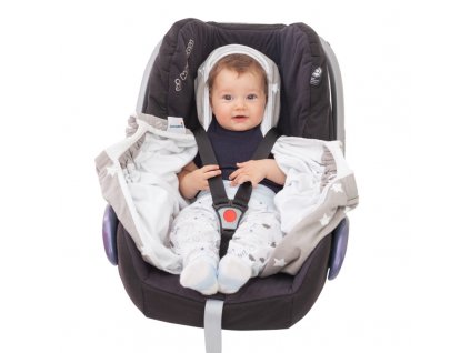 Snugglebundl car seat baby blanket Bamboolik