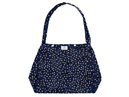 Praktische Handtasche in modischem Design | Punkte | Bamboolik