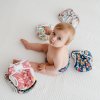 Organic Cotton Fitted Diaper / Bio-Baumwolle Höschenwindel- Bamboolik