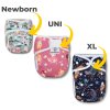 Organic Cotton Fitted Diaper / Bio-Baumwolle Höschenwindel- Bamboolik