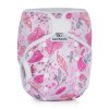 Pocket Diaper DUO with no absorbing insert – Leaves, velcro | Bamboolik