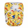 Pocket Diaper DUO with no absorbing insert – Dinosaurs, velcro | Bamboolik