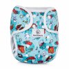 Pocket Diaper DUO with no absorbing insert – Pirates, snaps | Bamboolik