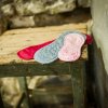 Waschbare Stoffbinde | Satin & Bio-Baumwolle / Reusable Sanitary Pad | Satin & Organic Cotton - Bamboolik