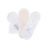 Waschbare Slipeinlagen | Bio-Baumwoll-Frottee, 3 Stk, Druckknopf | Bamboolik