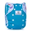 Waterproof Nappy Covers. Design: Turquoise + Meduses, Fastening: snaps | Bamboolik