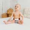 Nappy Cover - Waterproof yet breathable layer for all in two nappies. Totally reliable thanks to double hems around the legs | Bamboolik
