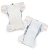 The Nappy Cover by Bamboolik is so universal that it can be used also with muslin squares or prefold nappies | Bamboolik