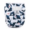 Pocketwindeln DUO mit Einlage – Rochen, Klettverschluss | Bamboolik
