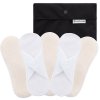 Washable Panty Liners from organic cotton terry. Value Pack of 5 pieces, with a practical wetbag. Panty Liners in natural colour.